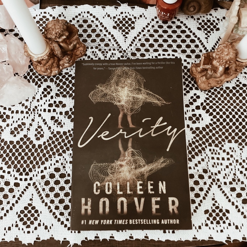 used verity by colleen hoover book in good condition